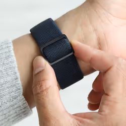Vonmählen AWS00185 accessorio indossabile intelligente Band Nero, Blu marino Nylon - Vista aggiuntiva 5