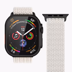 Vonmählen AWS00197 accessorio indossabile intelligente Band Nero, Crema Nylon - Vista aggiuntiva 2