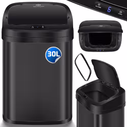 KESSER Premium sensor waste bin innovativo sistema a sensore automatico, lavorazione di alta qualità, dimensioni versatili, c ...