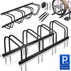 Kesser - Cavalletto per biciclette con segnale di parcheggio incluso Cavalletto multiplo con distanza tra le ruote di 37 cm per pneumatici di