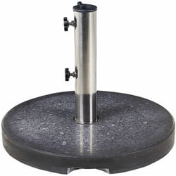 Base per ombrellone in granito nero 45 cm Ceggia