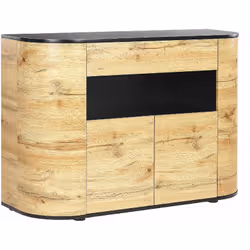 Credenza rustica con ripiani e cassetto. Con questa credenza, organizzare lo spazio di casa sarà un gioco da ragazzi. Realizz ...