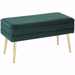 Fondo letto con vano contenitore. Valorizza ogni stanza con questa splendida panchina con contenitore. Rivestita in soffice m ...