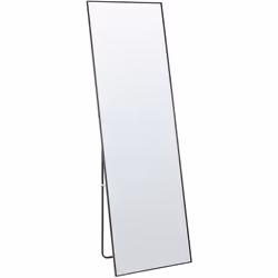 Specchio da pavimento con cornice sottile. Rendi ancora più bella ed elegante ogni stanza con questo prezioso specchio da ter ...