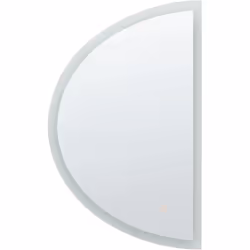 Specchio da muro con luci LED integrate. Rinnova in un lampo il bagno o la camera da letto con questo luminoso specchio da pa ...