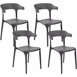 Set di sedie dal design moderno. Una seduta confortevole è ciò di cui ogni ambiente, interno o esterno, ha bisogno per essere ...