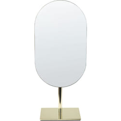 Beliani - Specchio make up da tavolo oro 16 x 37 cm Cantal