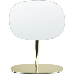Specchio make up da tavolo oro 20 x 14 cm Charente