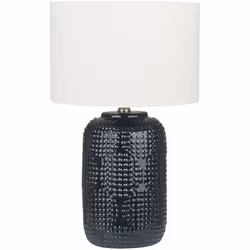 Elegante lampada con base ornamentale. Ravviva l'intero look della tua stanza con questa lampada da tavolo. La base decorativ ...