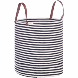 Cesta per biancheria o portaoggetti. Dai un aspetto ordinato e pulito ai tuoi interni di casa con questo cestino decorato con ...