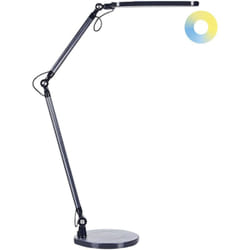 Beliani - Lampada da tavolo nera led intensità variabile braccio regolabile Grus