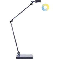 Beliani - Lampada da tavolo nera led intensità variabile braccio regolabile Lacerta