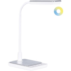 Beliani - Lampada da ufficio led bianco materiale sintetico braccio e regolabile regolatore 38 cm Centaurus
