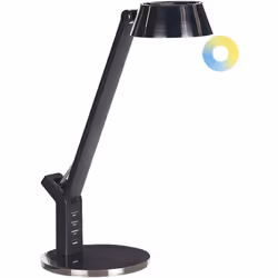 Lampada da lettura dal design moderno. Questa moderna lampada da scrivania porta funzionalità al tuo tavolo. Il suo look indu ...