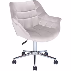 Sedia da ufficio con ruote. Completa il tuo ufficio di casa con una sedia funzionale ed elegante. La seduta ampia e confortev ...