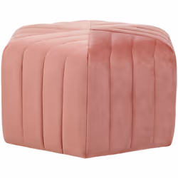 Pouf trendy in velluto. Aggiungi un po' di raffinatezza in casa casa con questo pouf trendy. Grazie al suo design moderno e d ...