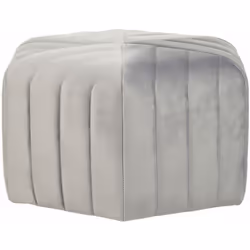 Pouf trendy in velluto. Aggiungi un po' di raffinatezza in casa casa con questo pouf trendy. Grazie al suo design moderno e d ...