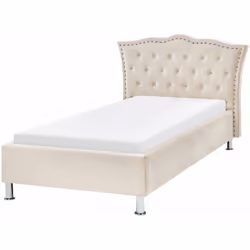 Struttura letto Glam con testiera . Permetti ai tuoi figli di riposare sospesi tra le nuvole in questo incantevole letto. Que ...