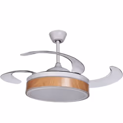 Ventilatore da soffitto moderno con telecomando. Aggiorna il tuo spazio abitativo con questo ventilatore da soffitto versatil ...