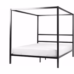 Elegante letto matrimoniale a baldacchino. Questo letto a baldacchino trasformerà l'arredamento della tua camera da letto e n ...