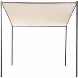 Gazebo con supporto in metallo. Trasforma il tuo giardino in un’oasi di relax con questo moderno gazebo, ideale per trascorre ...