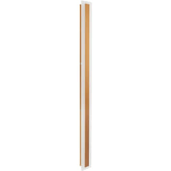 Beliani - Lampada da parete a led per esterni 100 cm acciaio oro Rosalie