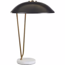 Lampada da tavolo moderna con base rotonda. Questa lampada da tavolo incarna eleganza e modernità. Presenta un paralume roton ...