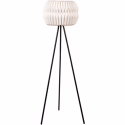 Lampada da terra con paralume di carta. Rinnova il tuo salotto o la tua camera da letto con questa lampada da terra moderna e ...