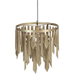 Lampadario in metallo ottone Chambal