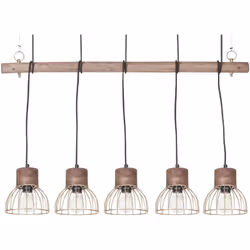 Lampadario decorativo. Immergiti nell'incantevole mondo del fascino rustico con questo eccezionale lampadario. Capolavoro acc ...