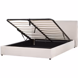 Letto contenitore classico con rivestimento morbido. Questo classico letto non solo migliorerà le tue notti rendendole più pi ...