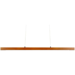Beliani - Lampadario a led in legno scuro con regolatore di luminosità integrato Stewarts