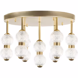 Lampada a sospensione moderna con luci LED integrate. Illumina i tuoi spazi interni con questa lampada da soffitto a LED, che ...
