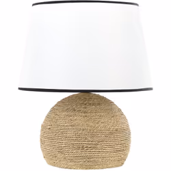 Lampada da comodino. Questa lampada da tavolo si integra perfettamente in qualsiasi spazio moderno. La sua base, realizzata i ...