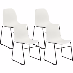 Set di sedie da conferenza moderne senza braccioli. Aggiungi un tocco di moderna eleganza alla tua sala da pranzo con queste ...