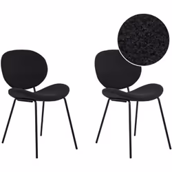 Set di sedie da pranzo retrò senza braccioli. Aggiungi un tocco di stile e di comfort alla tua sala da pranzo con queste sedi ...