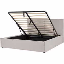 Letto minimalista con contenitore . Se stai cercando un letto che combini semplicità, eleganza e comfort, non cercare oltre q ...
