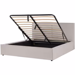 Letto minimalista con contenitore . Se stai cercando un letto che combini semplicità, eleganza e comfort, non cercare oltre q ...
