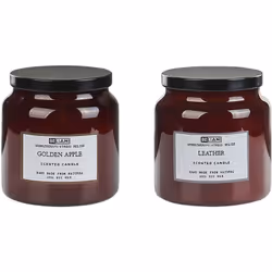 Set di 2 candele con varie fragranze . Realizzato in cera di soia, questo set di candele profumate sarà un'aggiunta perfetta ...