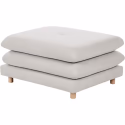 Ottomana imbottita in stile giapponese. Questo splendido pouf combina funzionalità e stile in uno splendido design minimal di ...