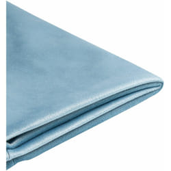 Beliani - Fodera per telaio letto in velluto azzurro 90 x 200 cm Fitou
