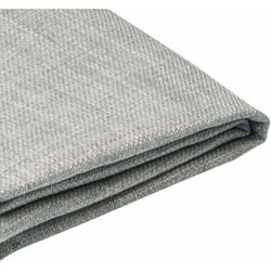 Beliani - Fodera per telaio letto in velluto grigio chiaro 90 x 200 cm Fitou