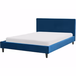 Letto matrimoniale moderno in tessuto. Questo elegante letto è un elemento versatile e un'ottima scelta per le camere da lett ...