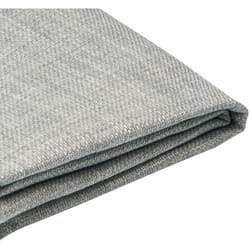 Beliani - Rivestimento telaio letto in Tessuto Grigio Chiaro Poliestere Lavabile 140 x 200 cm Fitou