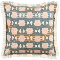 Beliani - Cuscino decorativo con motivo geometrico moderno Multicolore 60 x 60 cm Dianthus