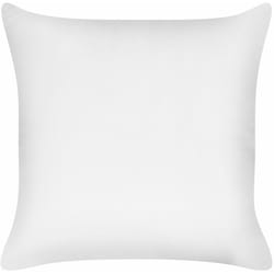 Beliani - Guanciale rettangolare per camera da letto in cotone di japara con fodera in poliestere bianco a basso profilo 80 x 80 cm Triglav