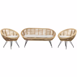 Set da salotto. Scopri la raffinatezza del nostro set divano boho in rattan, un perfetto equilibrio di eleganza duratura e fu ...