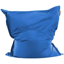 Copertura per poltrona sacco impermeabile Nylon con cerniera e velcro impermeabile 140 x 180 cm Blu Marino Fuzzy
