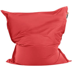 Copertura per poltrona sacco impermeabile Nylon con cerniera e velcro impermeabile 140 x 180 cm Rosso Fuzzy
