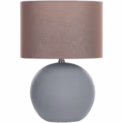 Lampada da tavolo minimalista. Migliora il look del tuo salotto con questa bella lampada da tavolo con base rotonda. Realizza ...
